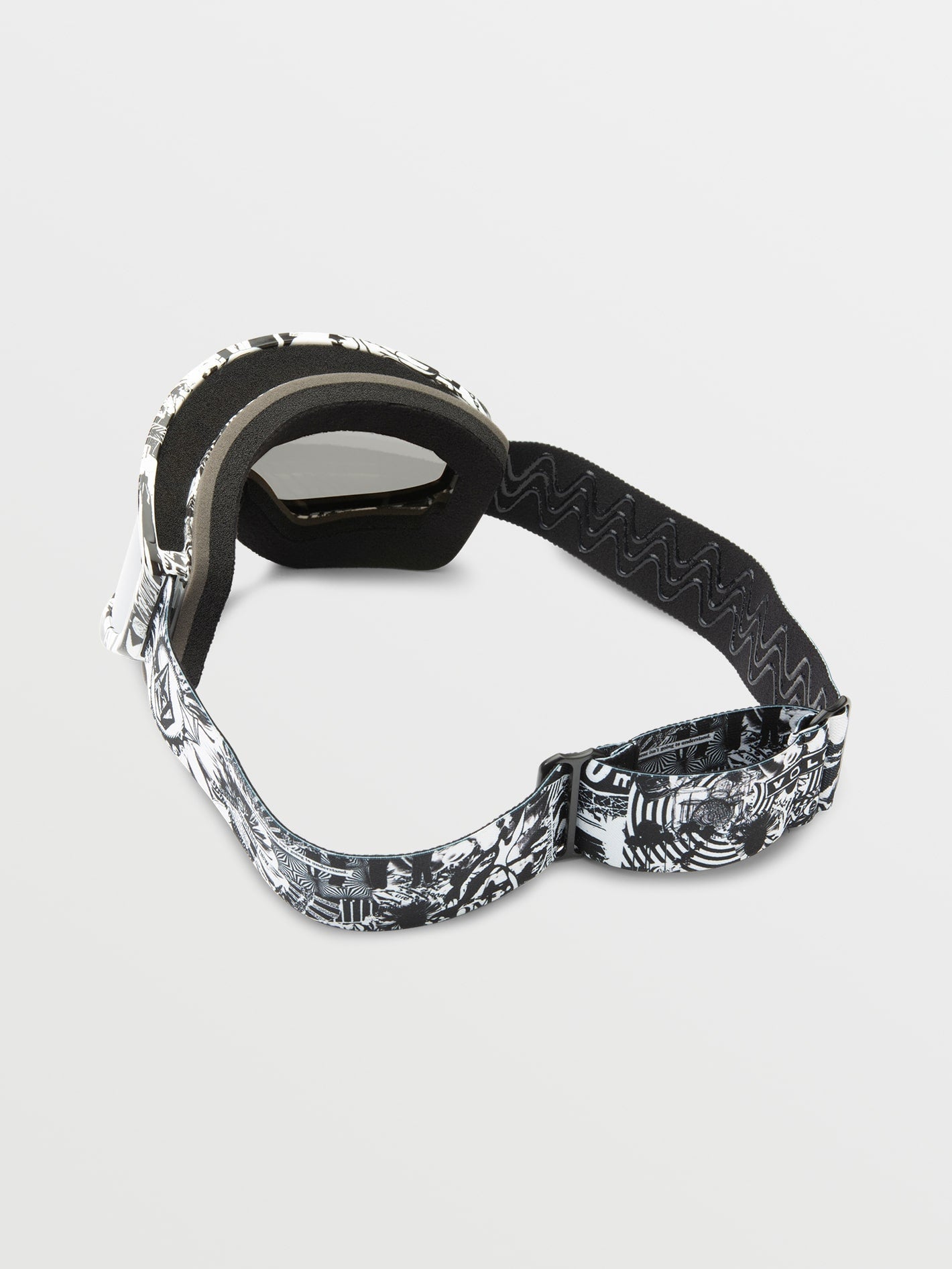 Footprints Op Art Goggle - Silver Chrome
