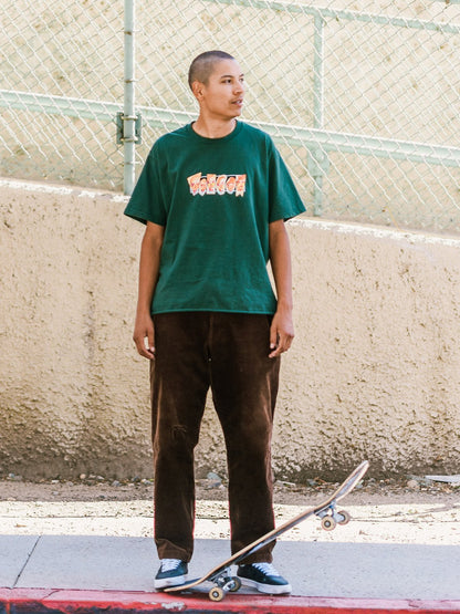 Louie Lopez Tapered Cord Pant - DARK EARTH