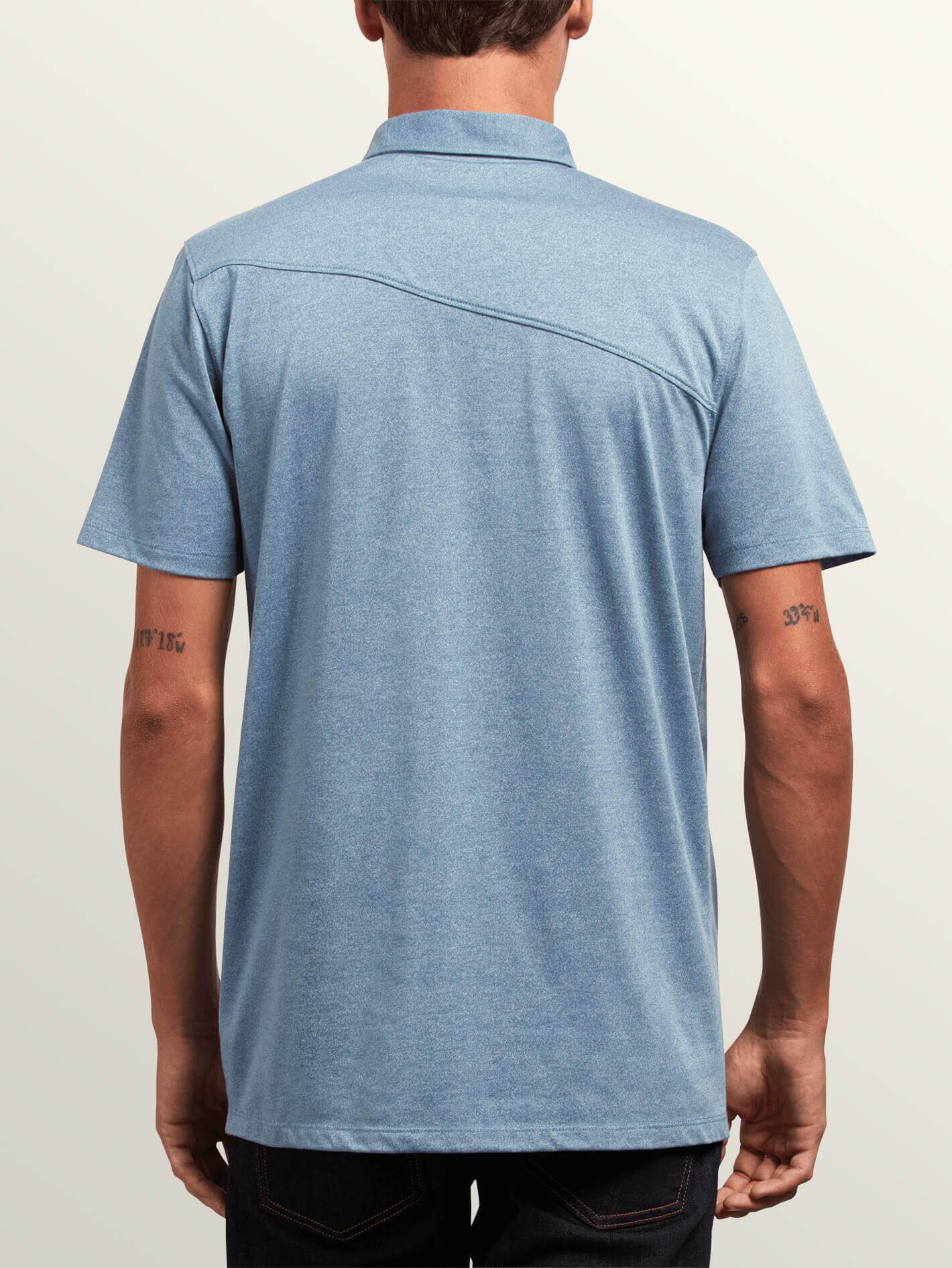 Wowzer Polo - Wrecked Indigo