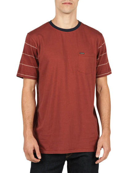 Sutter Crew Tee - Dark Clay