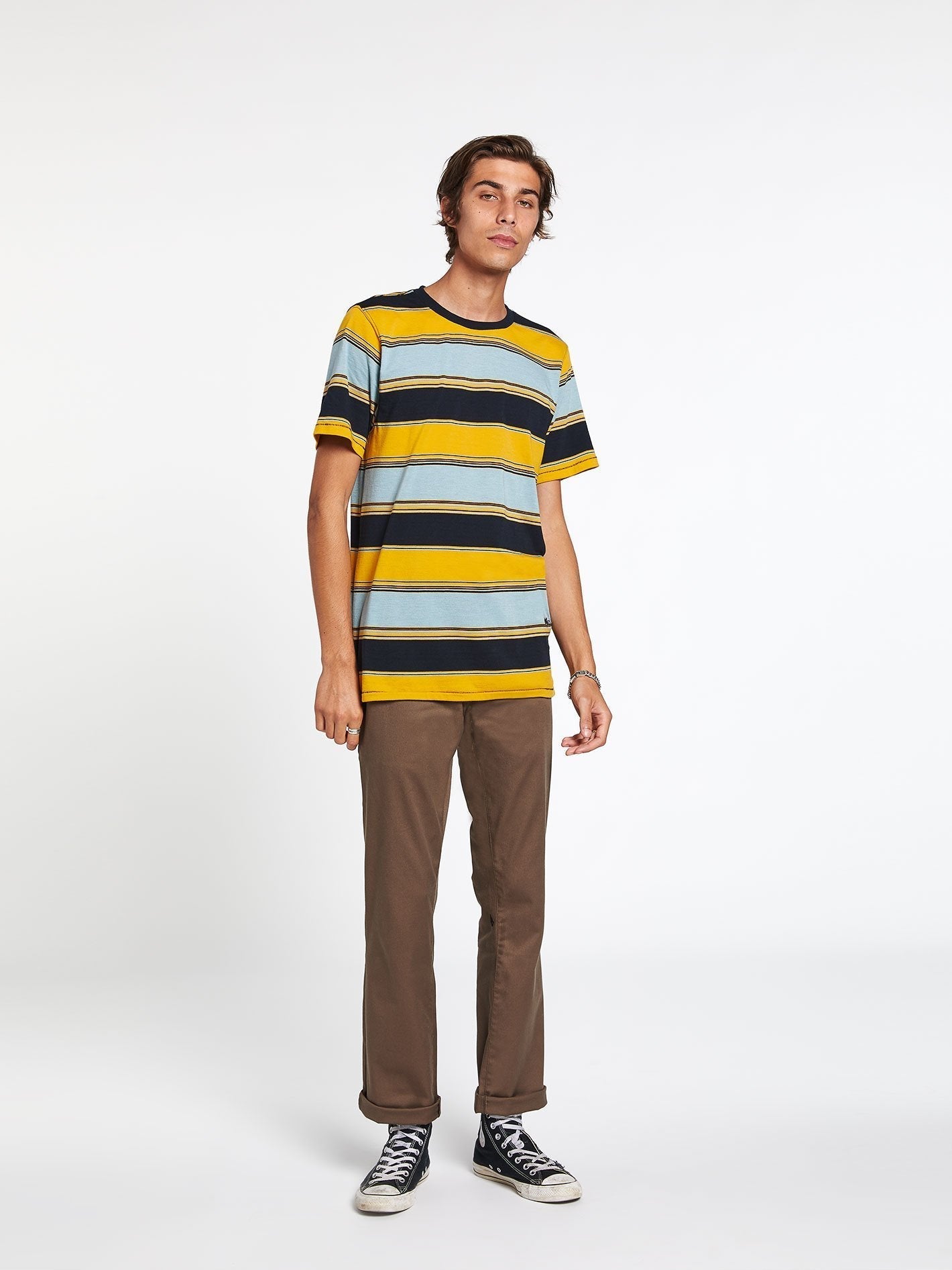 Chromatic Crew T-shirt - Cool Blue