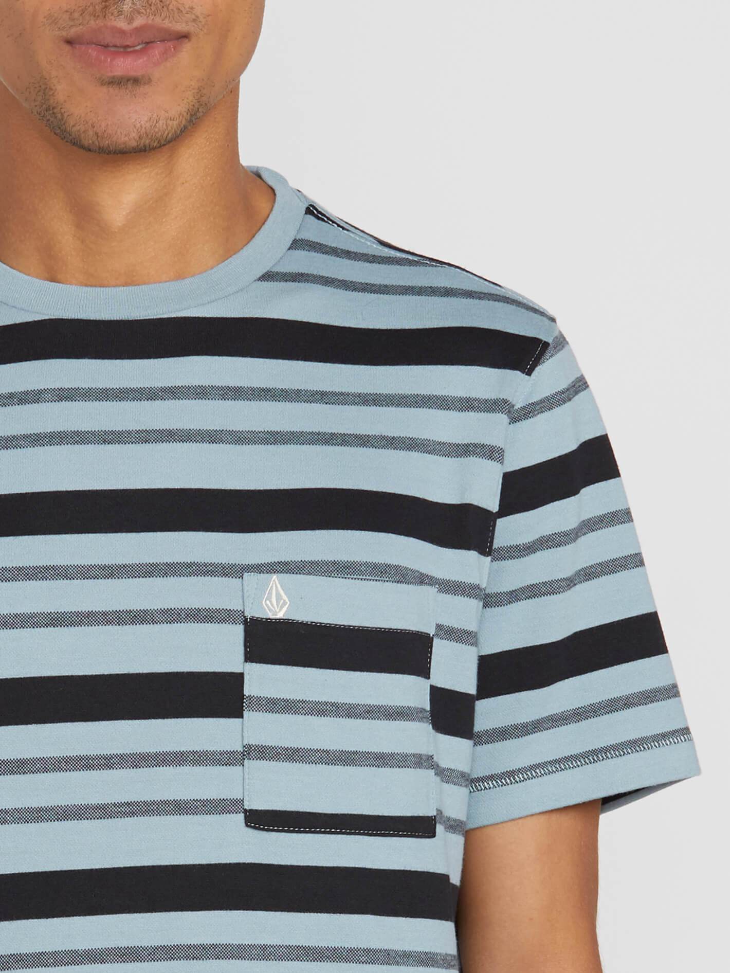 Rhodes Crew T-shirt - Cool Blue