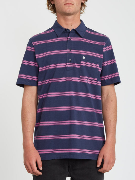 Smithers Polo - Blue Black