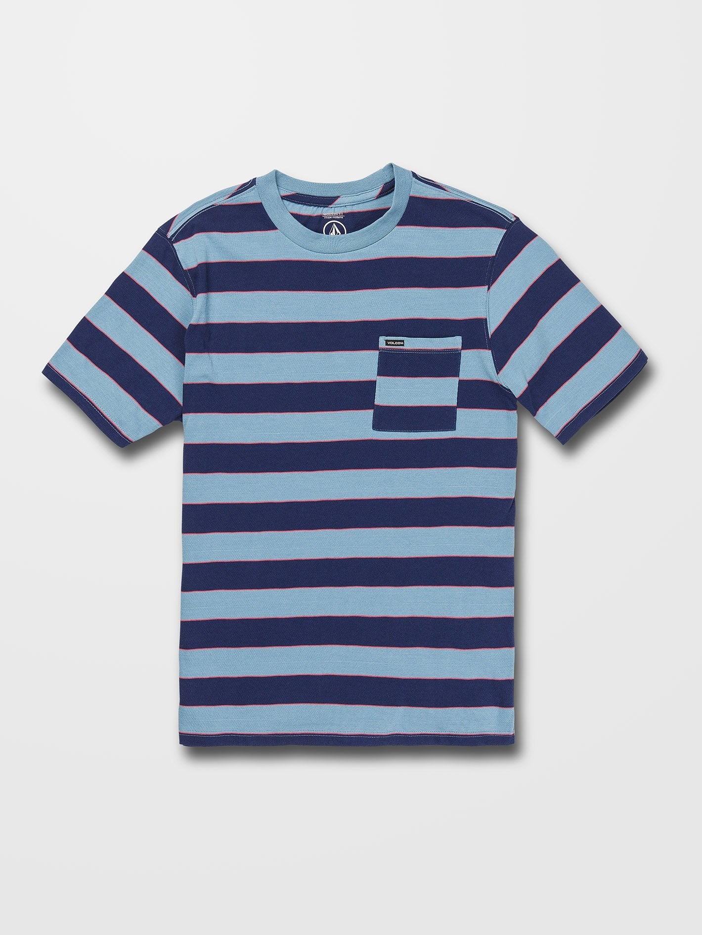 Maxer Stripe Crew T-shirt - BLUEPRINT