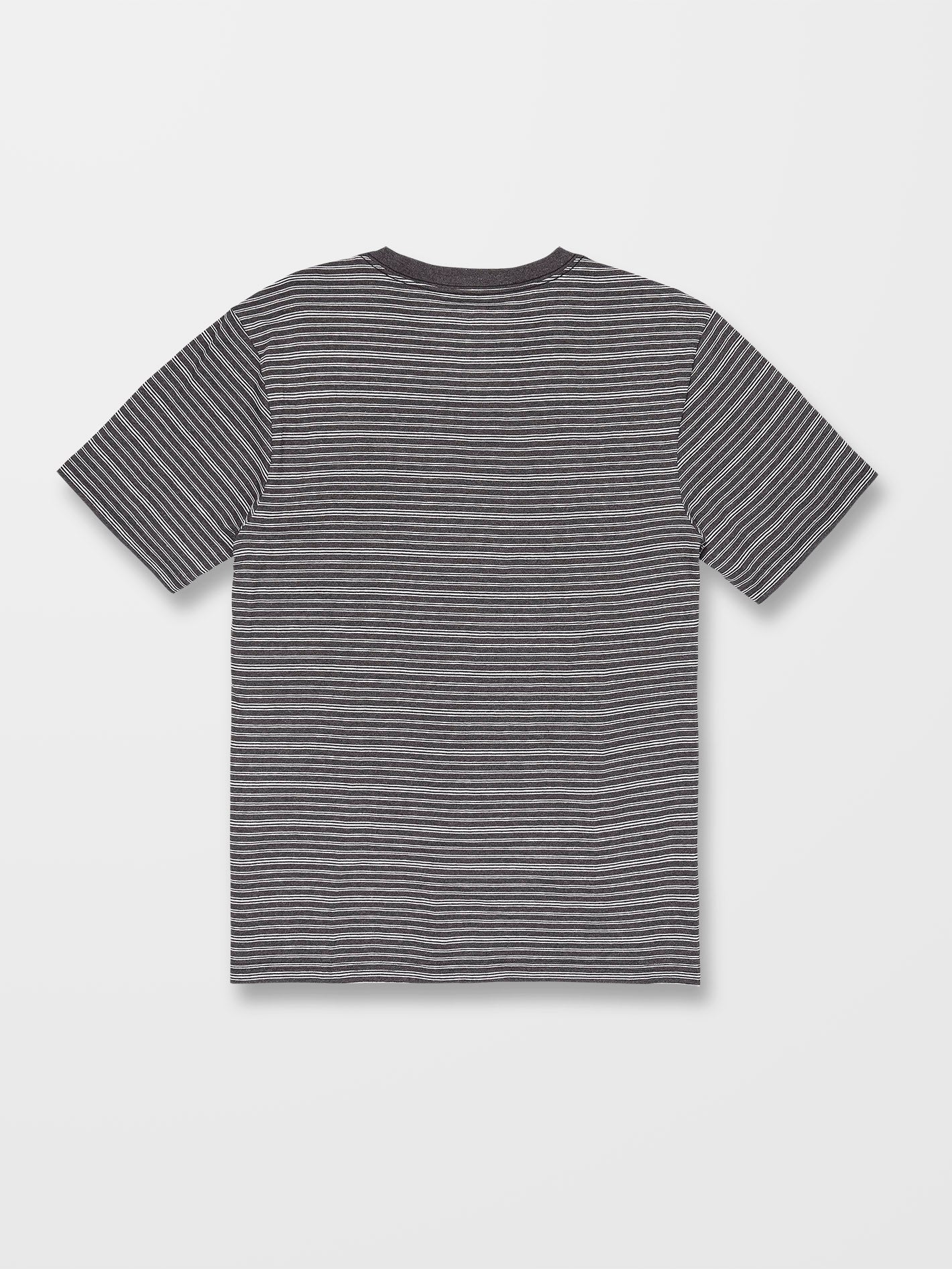 Static Stripe T-shirt - BLACK