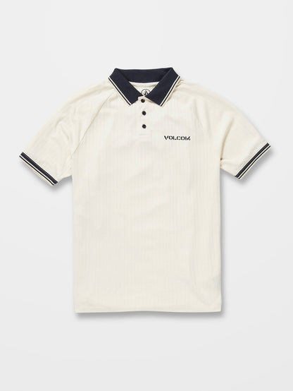 Skate Vitals Chris Pfanner Polo - WHITE FLASH