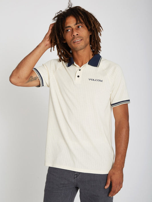 Skate Vitals Chris Pfanner Polo - WHITE FLASH