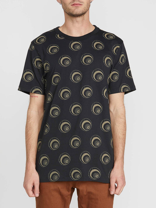 Eddiot Short Sleeve Crew - Black
