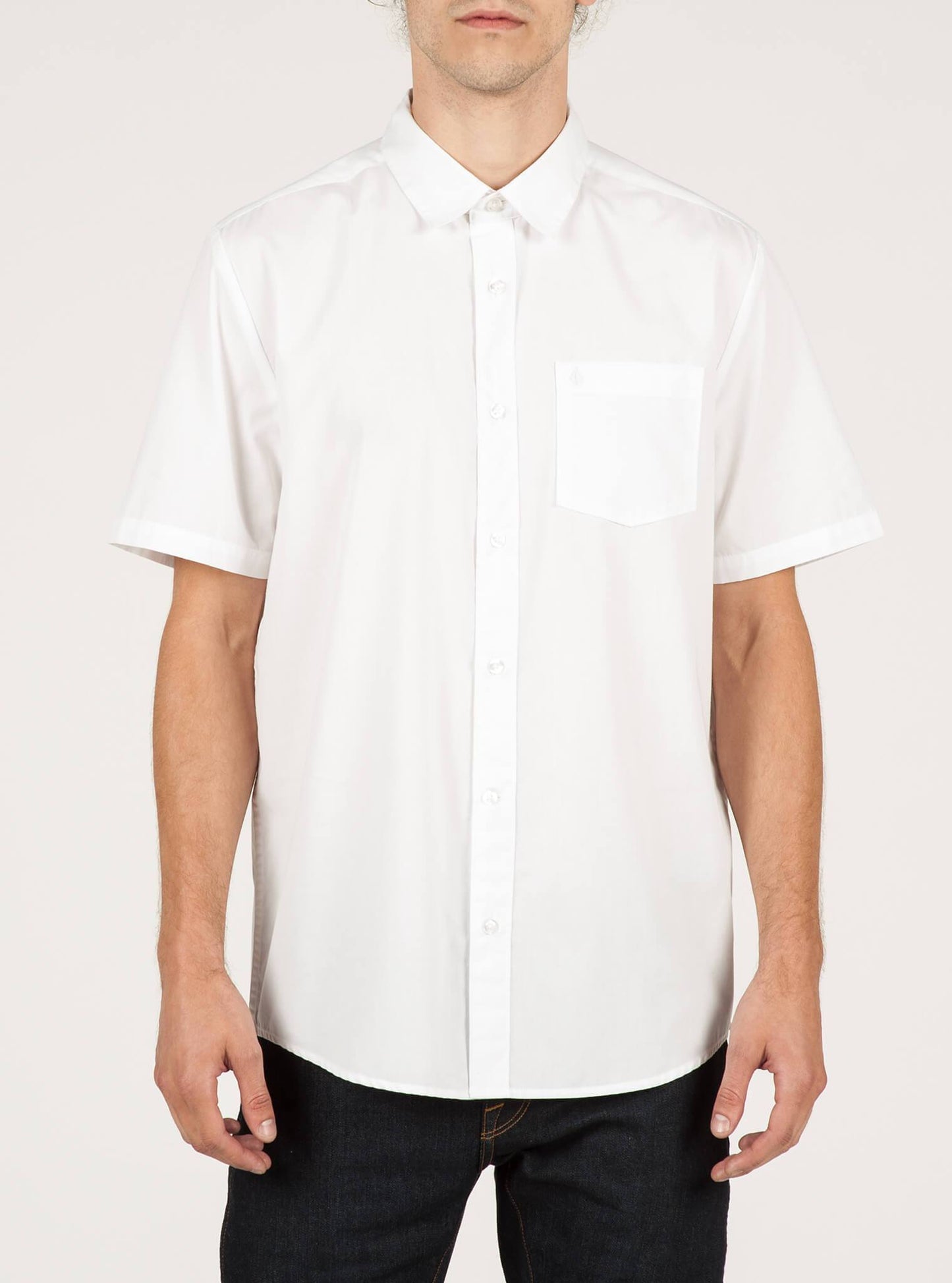 Everett Solid Shirt - White