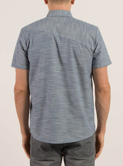 Everett Oxford Shirt - Smokey Blue