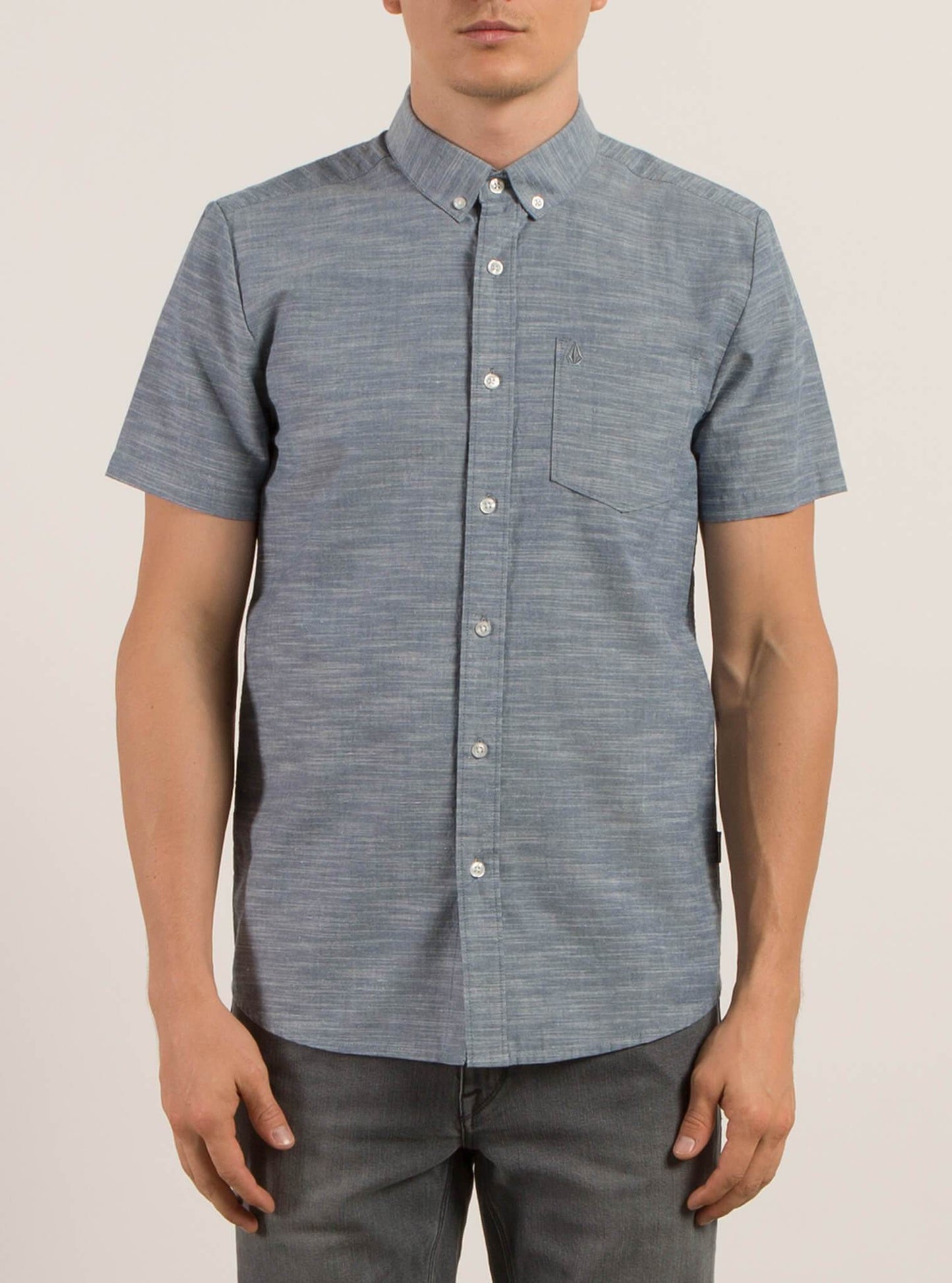 Everett Oxford Shirt - Smokey Blue