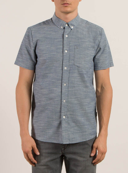 Everett Oxford Shirt - Smokey Blue