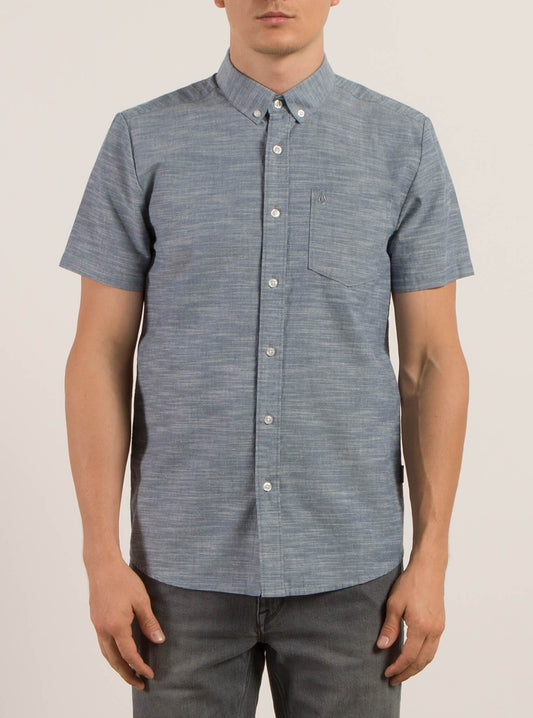 Everett Oxford Shirt - Smokey Blue