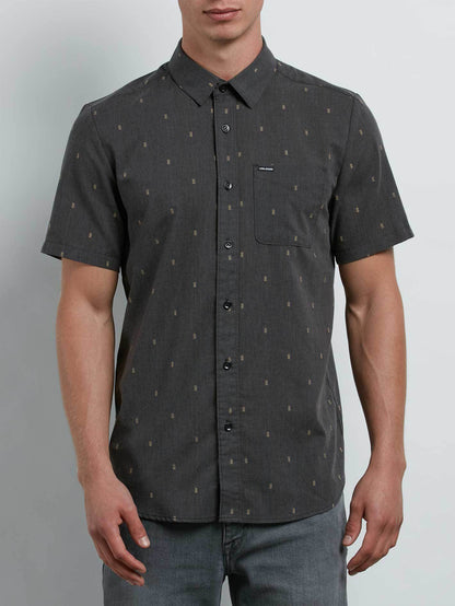 Gladstone Short Sleeve Shirt - Black