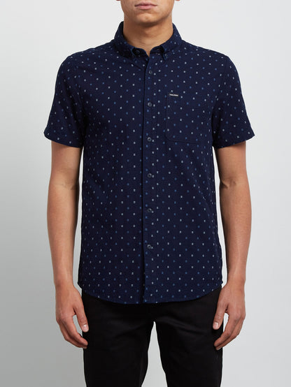 Earl Short Sleeve Shirt - Indigo
