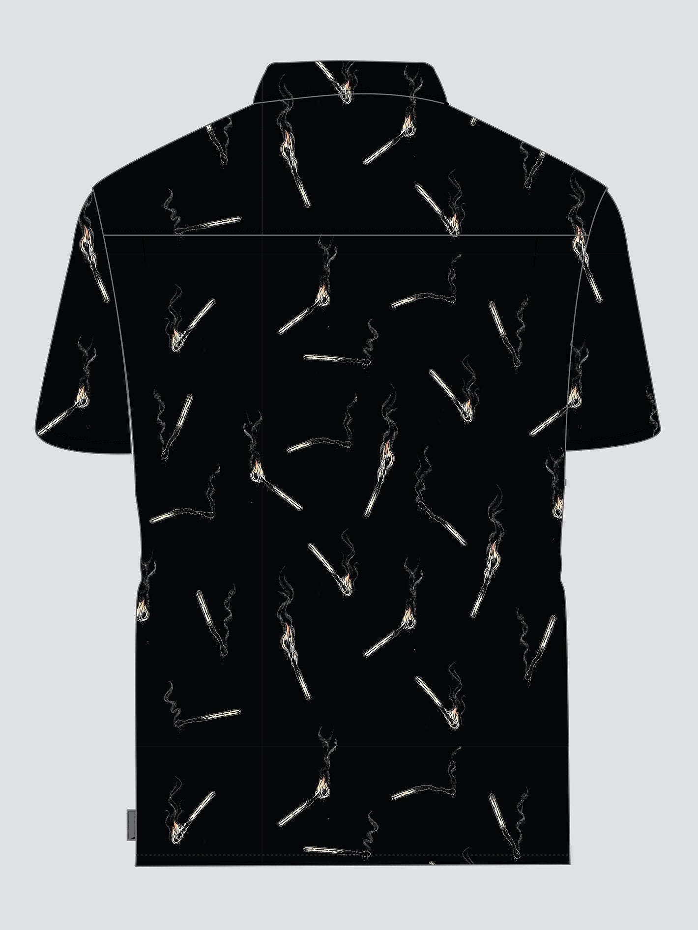 Waits Short Sleeve Shirt - Black