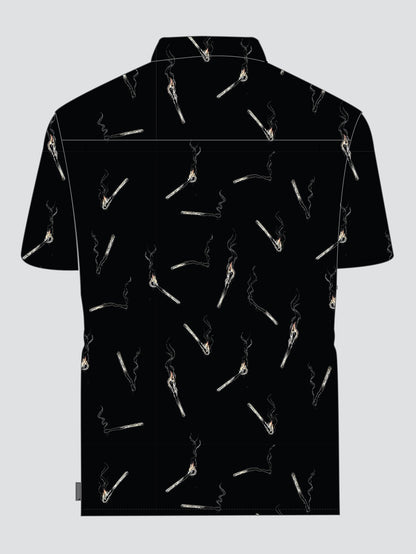 Waits Short Sleeve Shirt - Black