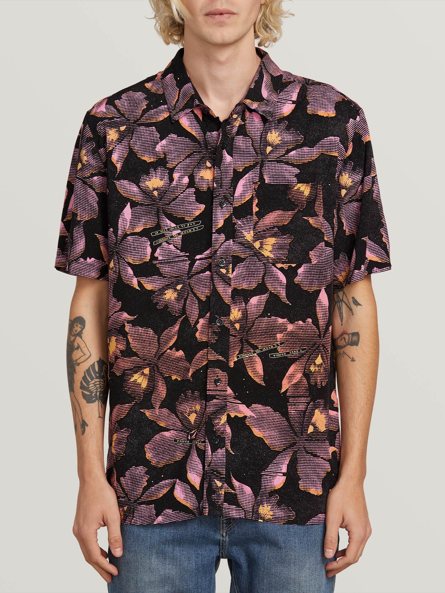 Resorto Vallarta Shirt  - Neon Pink