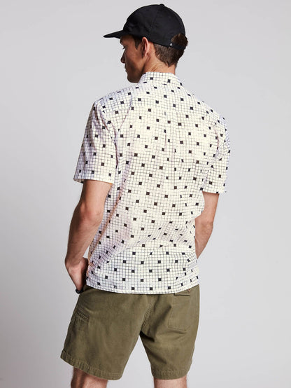 Crossed Up Shirt  - White