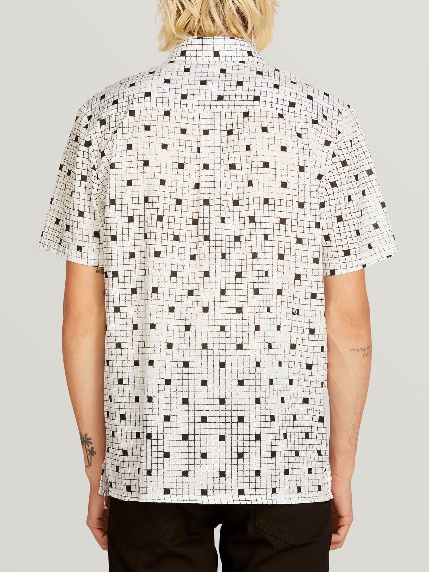Crossed Up Shirt  - White