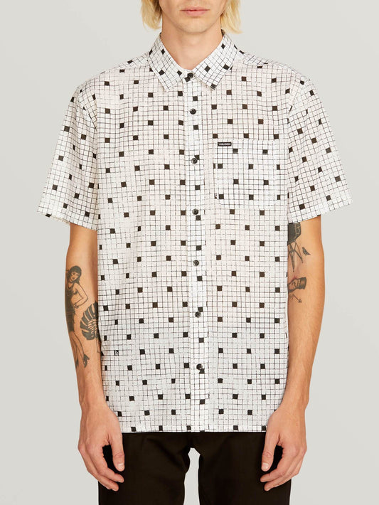 Crossed Up Shirt  - White
