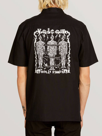 Crowd Control Shirt  - Black