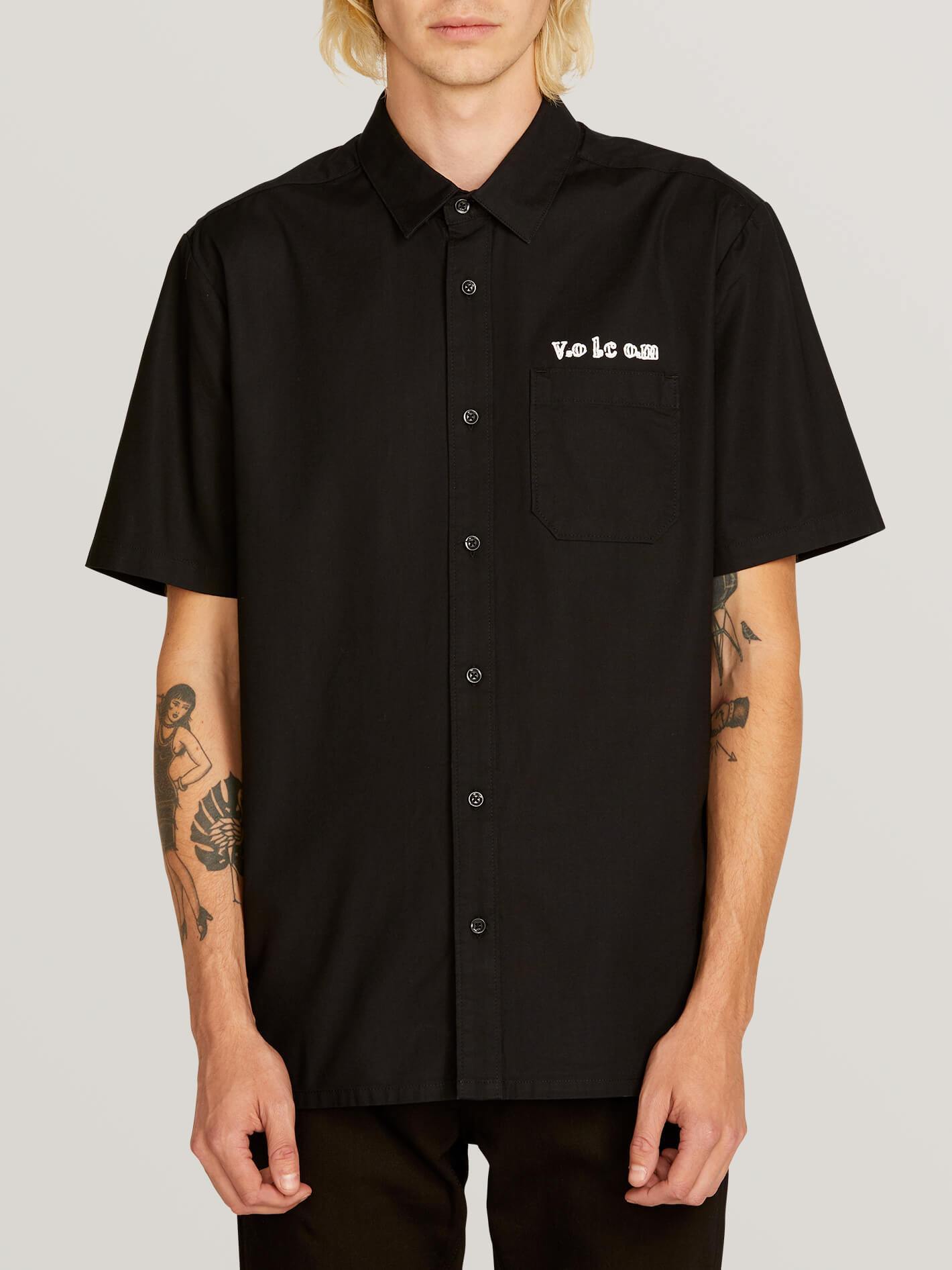 Crowd Control Shirt  - Black