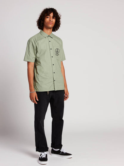 Crowd Control Shirt  - Dusty Green