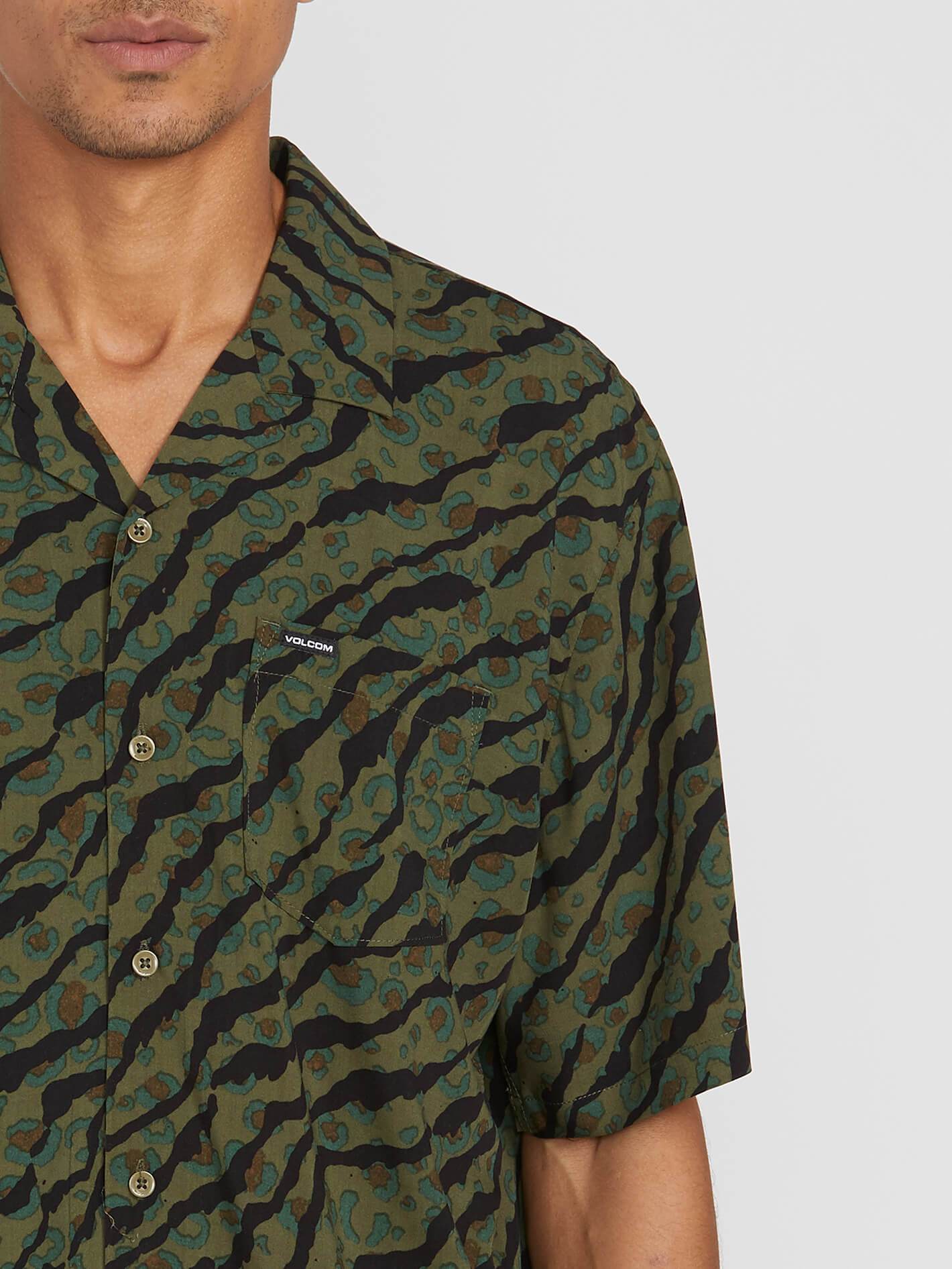 Embertone Shirt - Army Green Combo