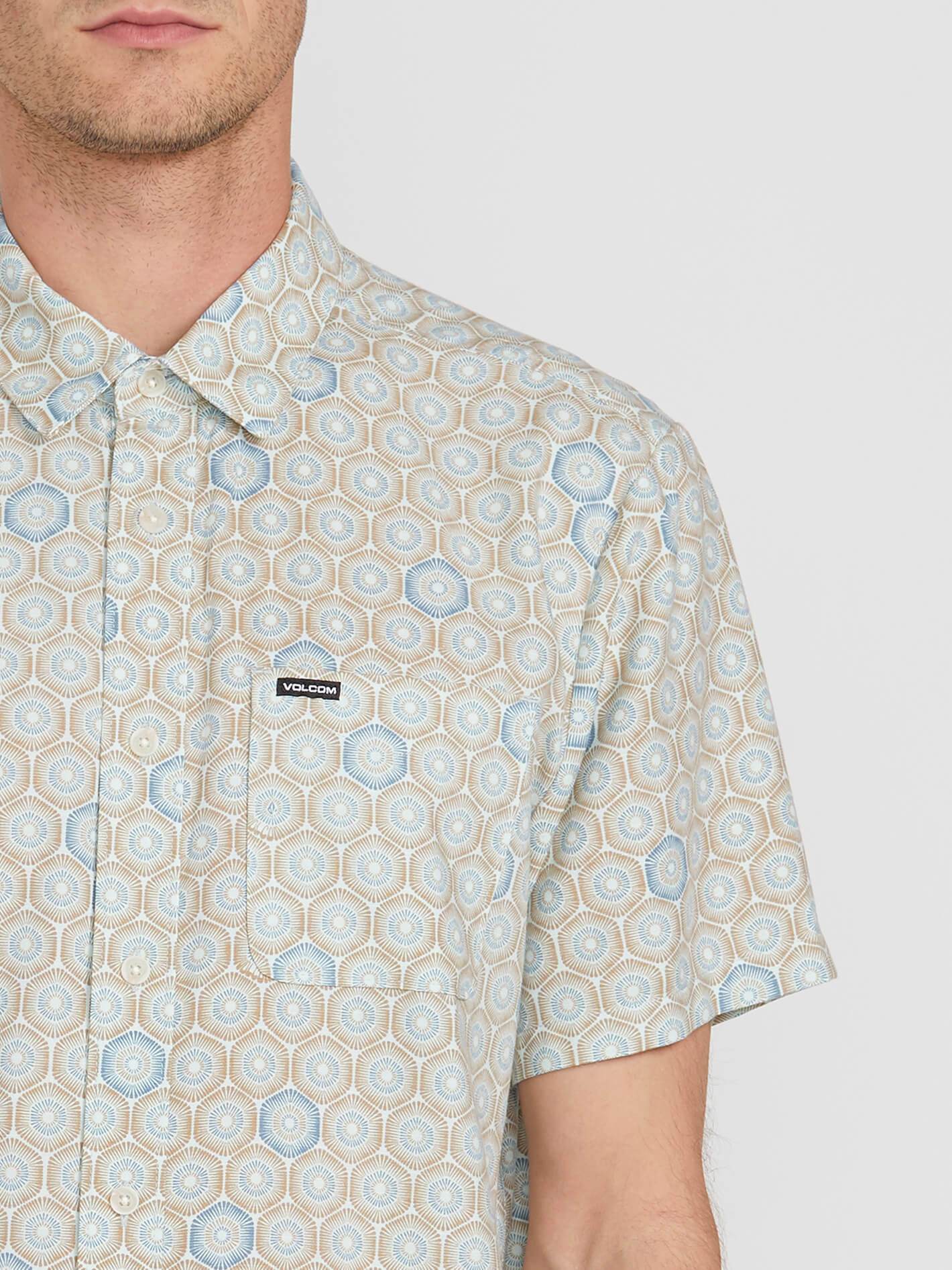 Sun Medallion Shirt - Resin Blue