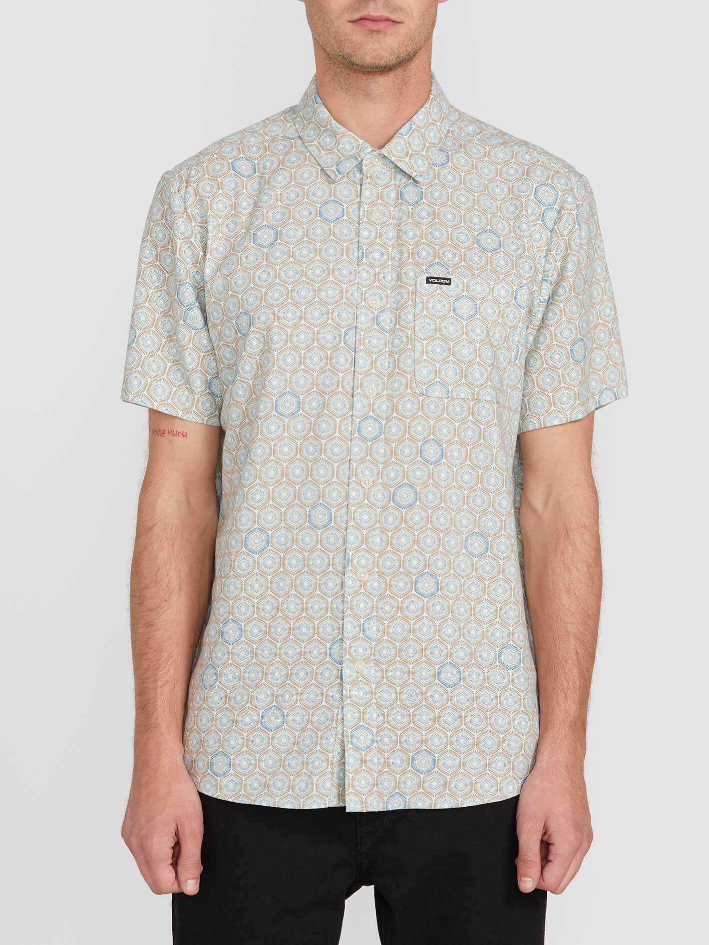 Sun Medallion Shirt - Resin Blue