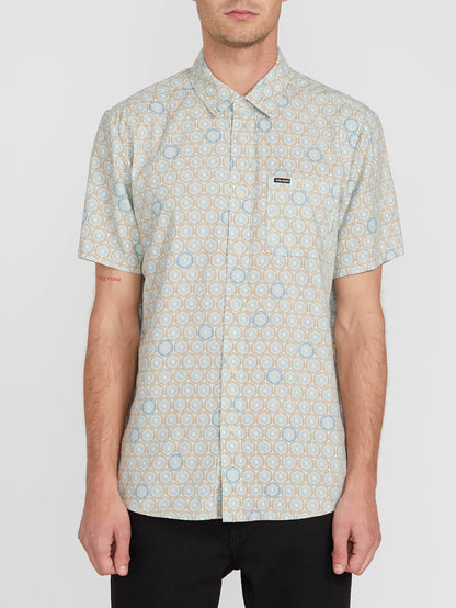Sun Medallion Shirt - Resin Blue