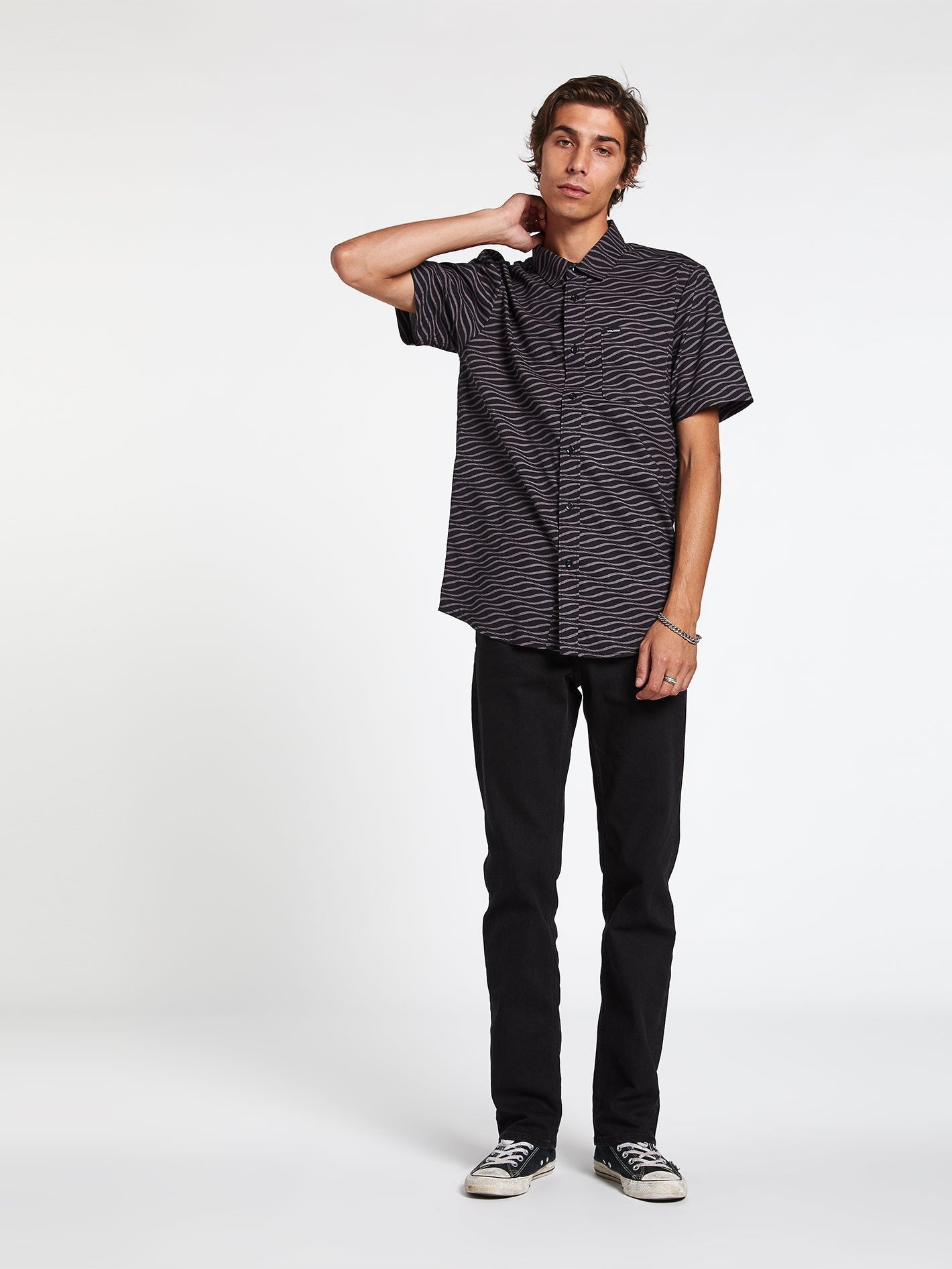 Levstone Vibes Shirt - Dark Charcoal