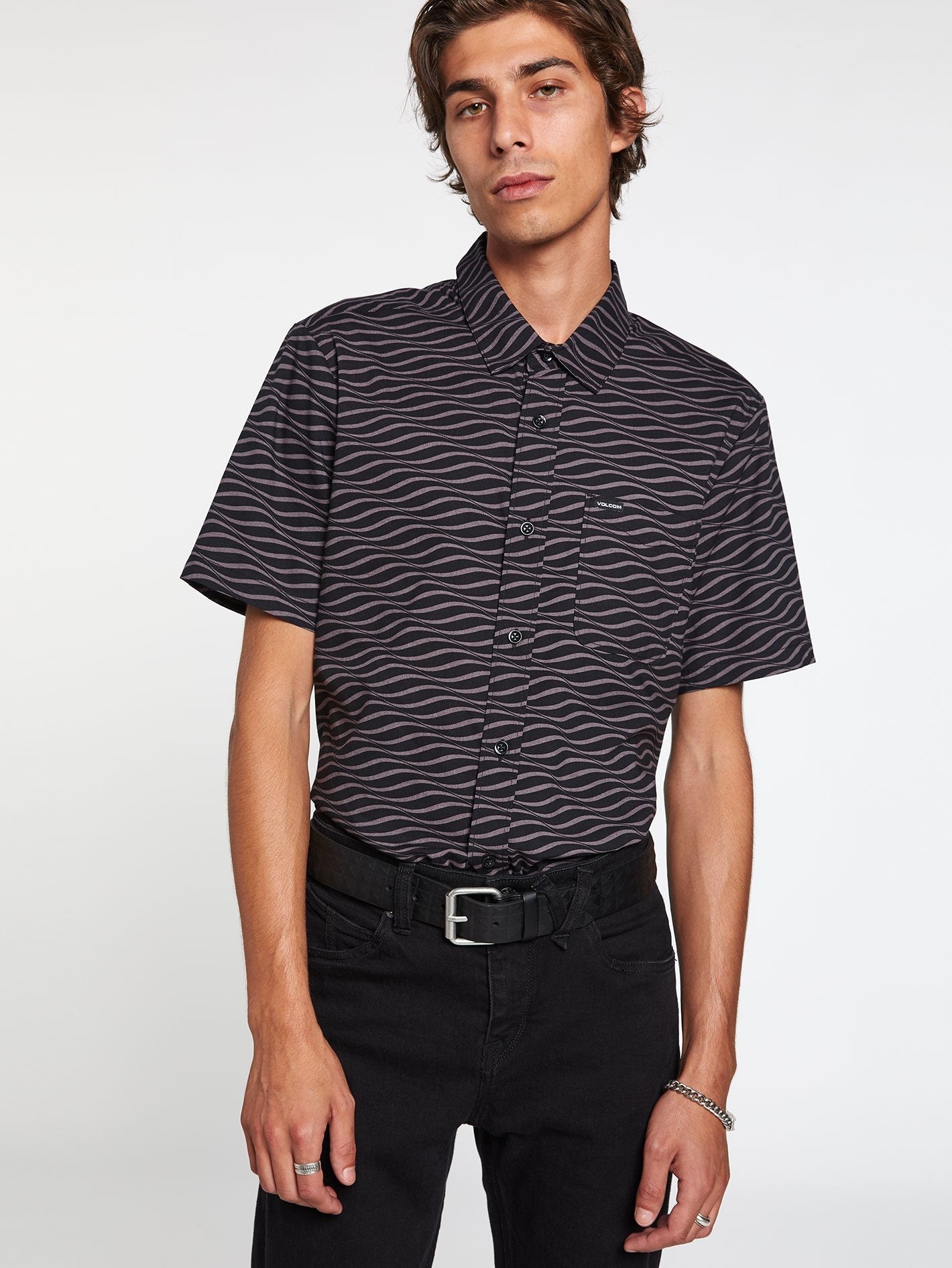 Levstone Vibes Shirt - Dark Charcoal