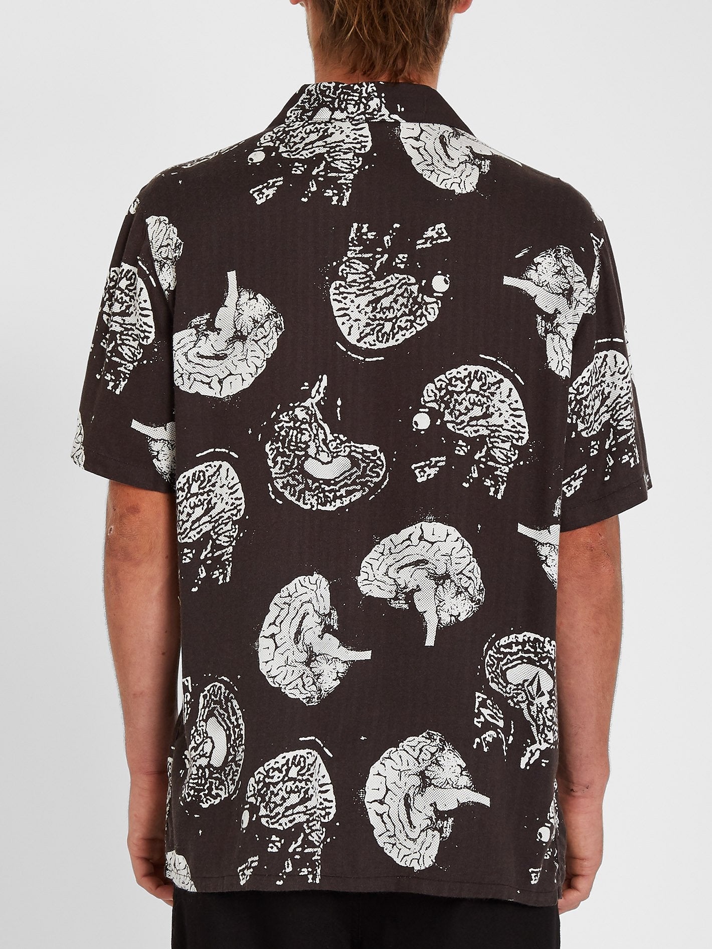 Tab Up Shirt - Black