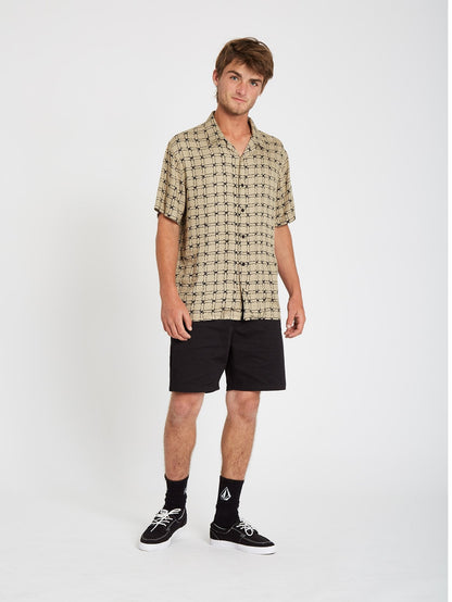 Tab Up Shirt - Khaki