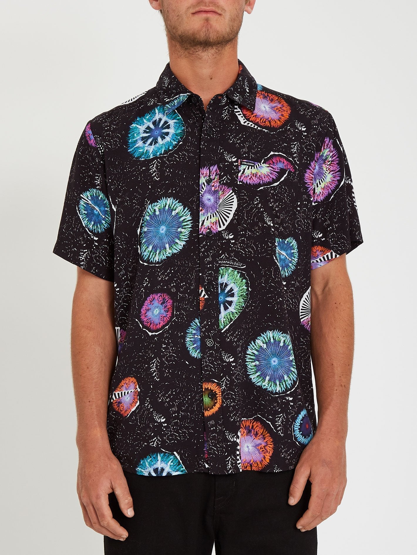 Coral Morph Shirt - Black