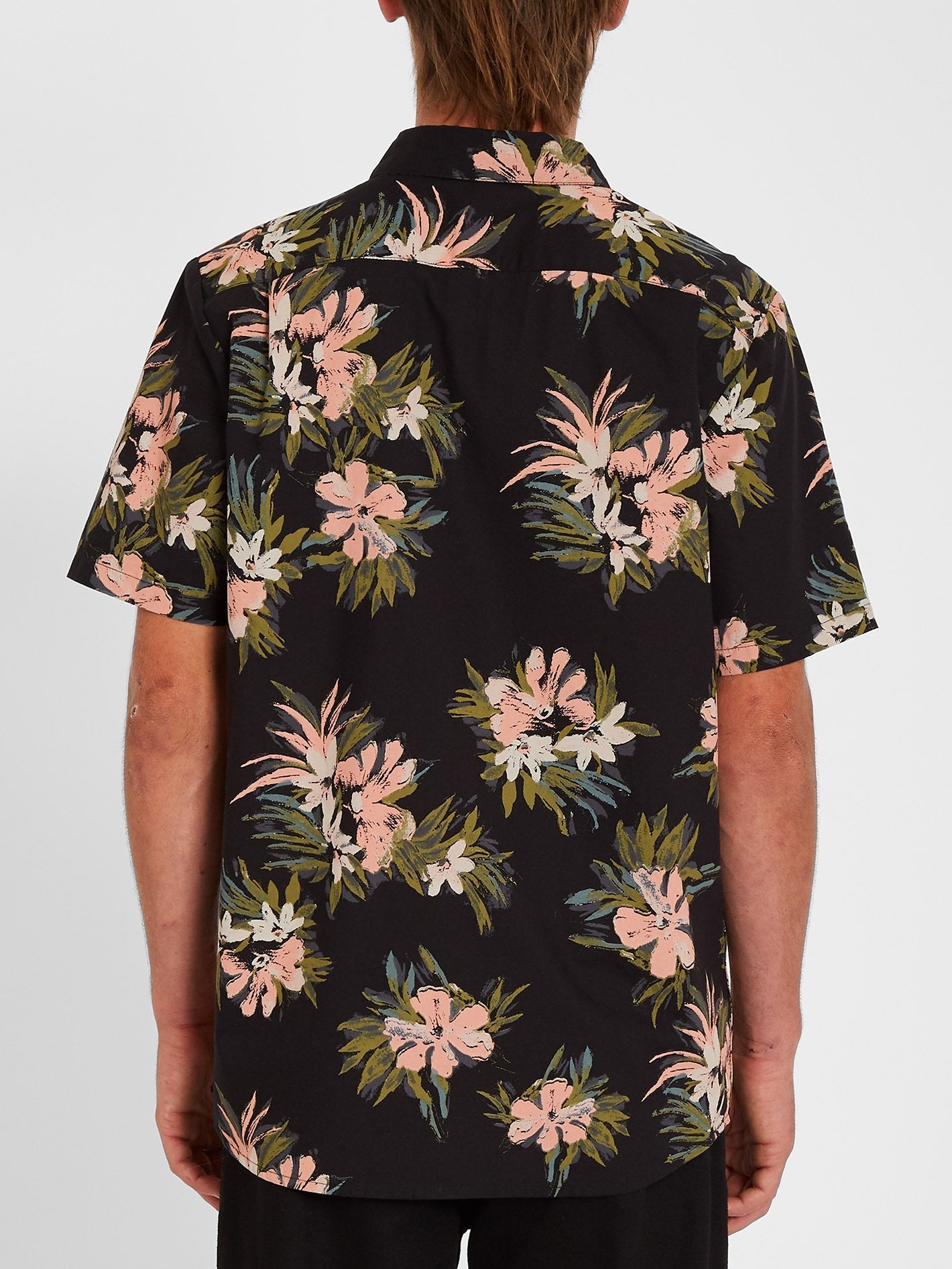 Floral With Cheese Shirt - Black