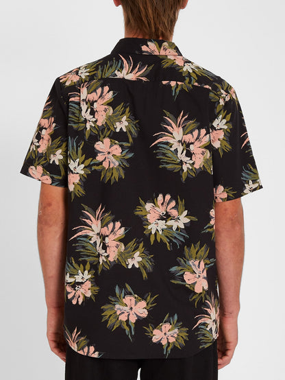Floral With Cheese Shirt - Black