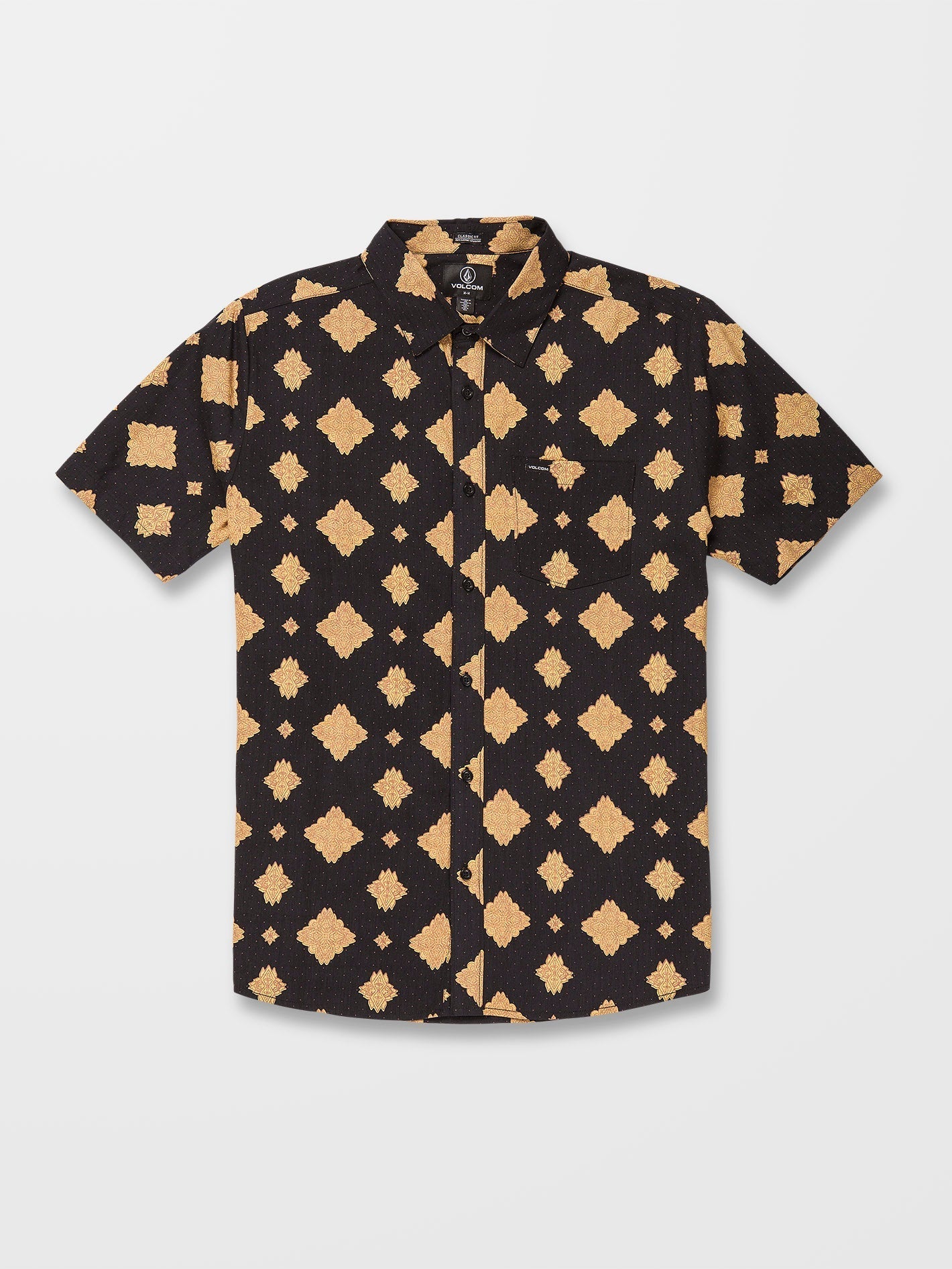 Grit Mandala Shirt - NEW BLACK
