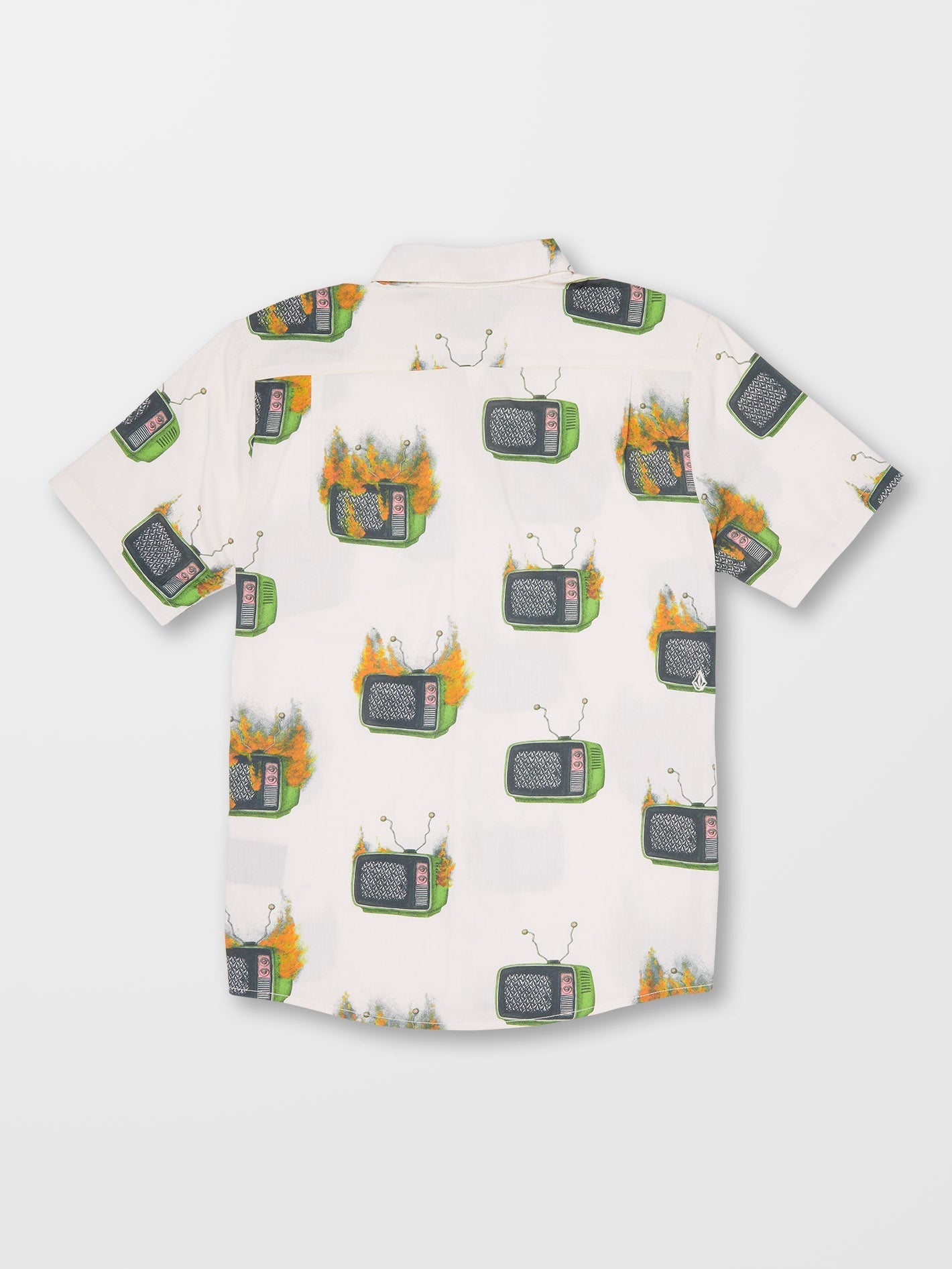 Justin Hager Woven Shirt - WHITECAP GREY