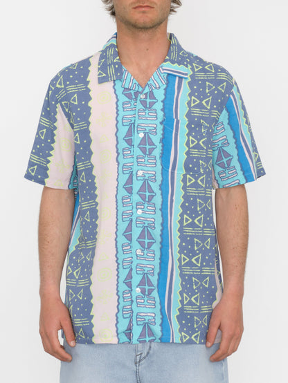 Bold Moves Shirt - CRETE BLUE