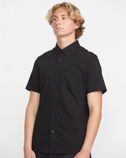 Everett Oxford Shirt - NEW BLACK