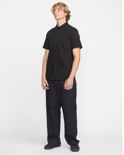 Everett Oxford Shirt - NEW BLACK