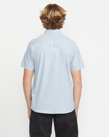 Everett Oxford Shirt - WRECKED INDIGO