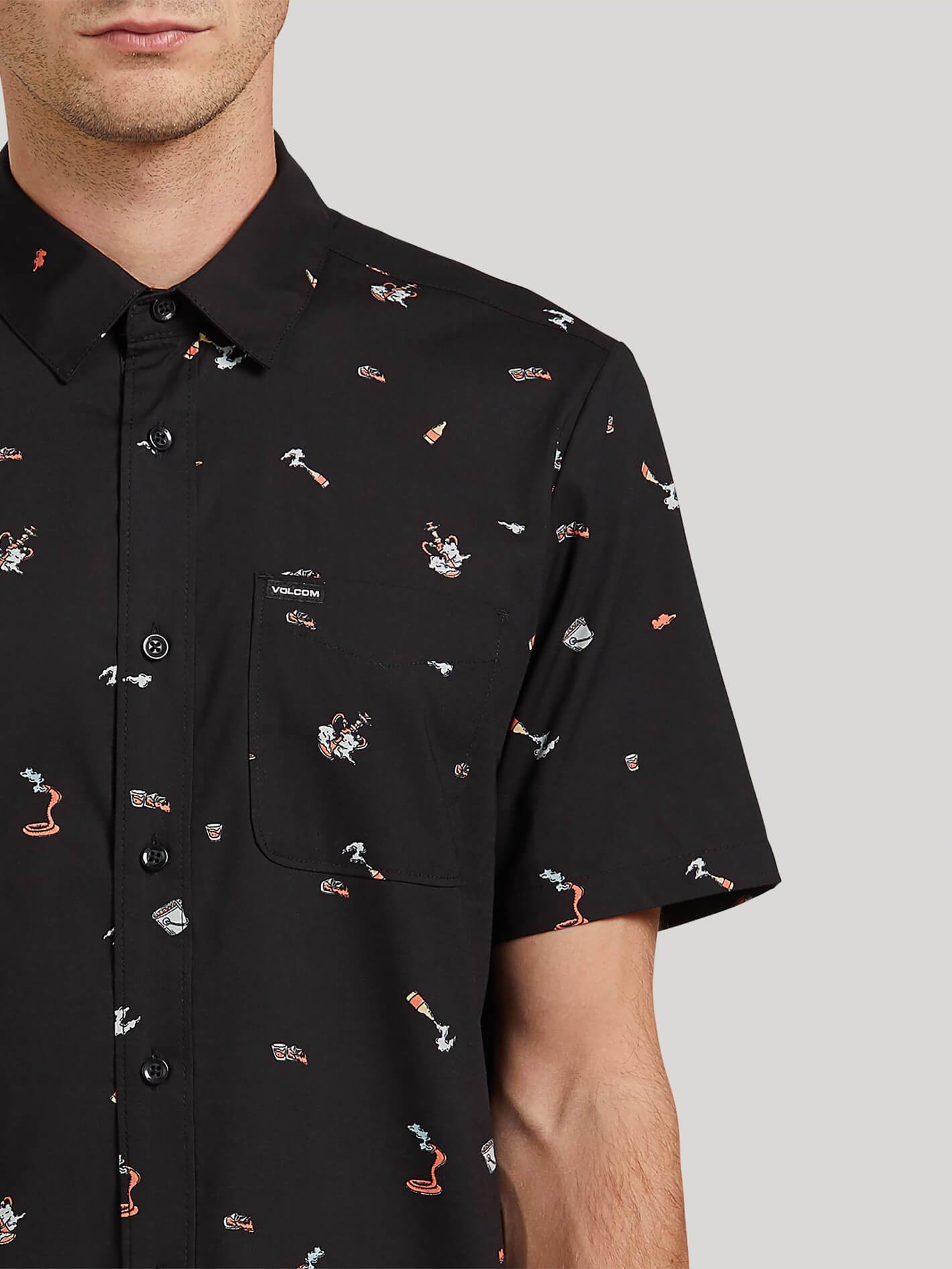 Party Pieces Shirt - BLACK