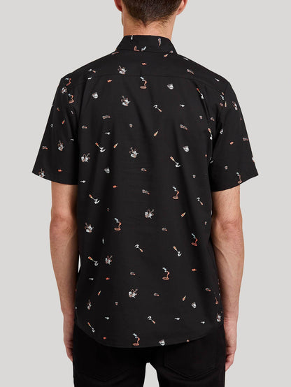 Party Pieces Shirt - BLACK