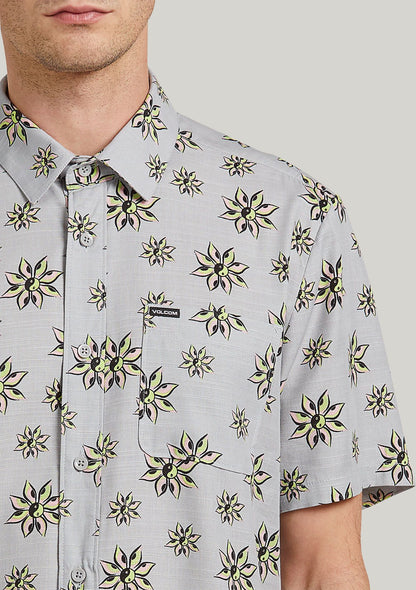 Burch Bloom Shirt - TOWER GREY