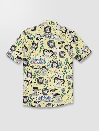 Surf Vitals Ozzy Shirt - GLIMMER YELLOW