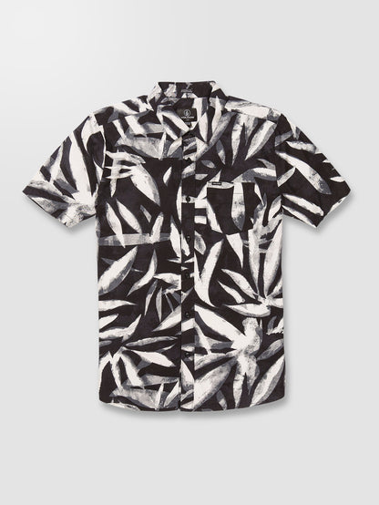 Echo Leaf Shirt - BLACK